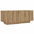 Mobile Porta TV con LED Artigianale 180x35x40 cm Multistrato