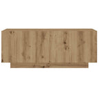 Mobile Porta TV con LED Artigianale 180x35x40 cm Multistrato