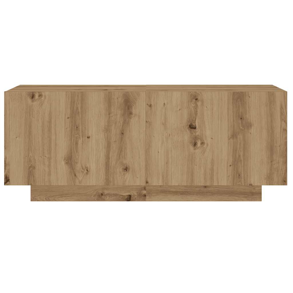 Mobile Porta TV con LED Artigianale 180x35x40 cm Multistrato