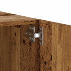 Comodino Legno Antico 100x35x40 cm in Legno Multistrato