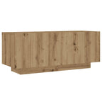 Comodino Rovere Artigianale 100x35x40 cm in Legno Multistrato