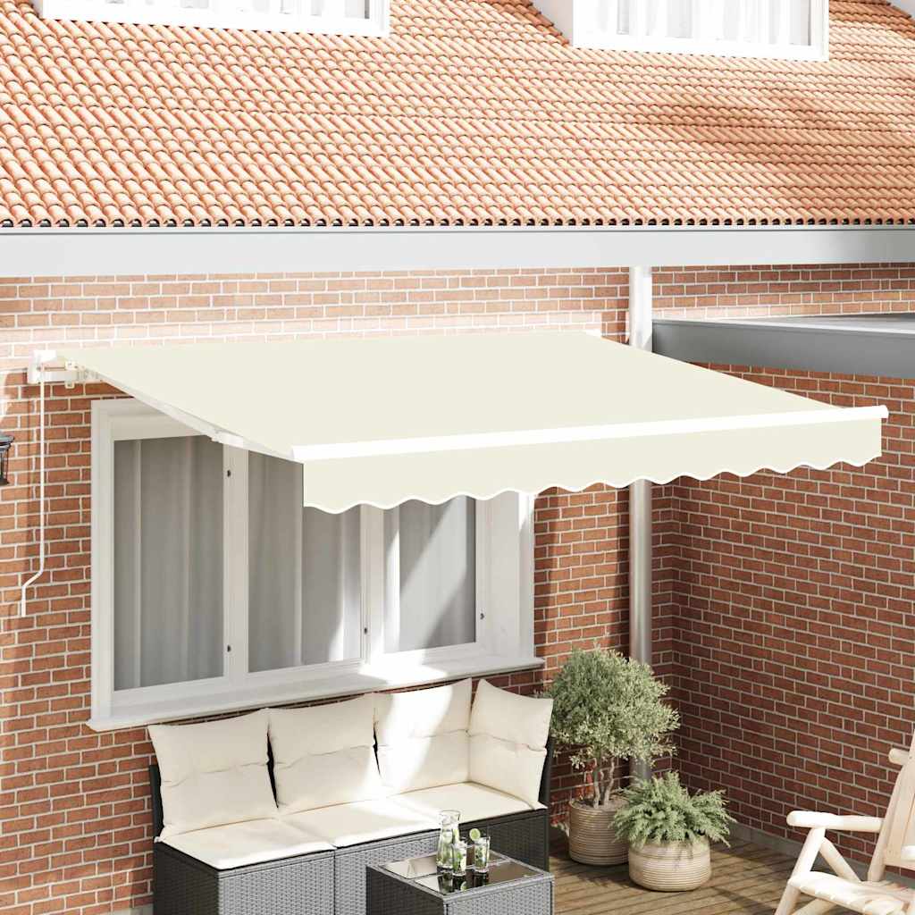 Telo di ricambio per tenda da sole Crema 3,5 x 2 m Poliestere