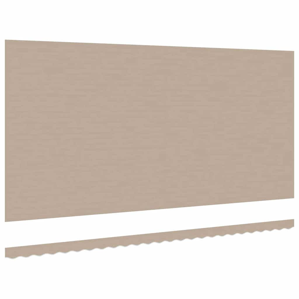 Telo di ricambio per tenda da sole Beige 6 x 3 m Poliestere