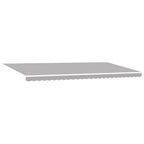 Telo di ricambio per tenda da sole Grigio chiaro 6 × 3,5 m