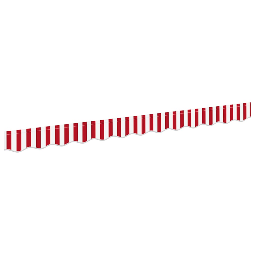 Sostituzione della mantovana per tenda Rosso e Bianco 2,5 m