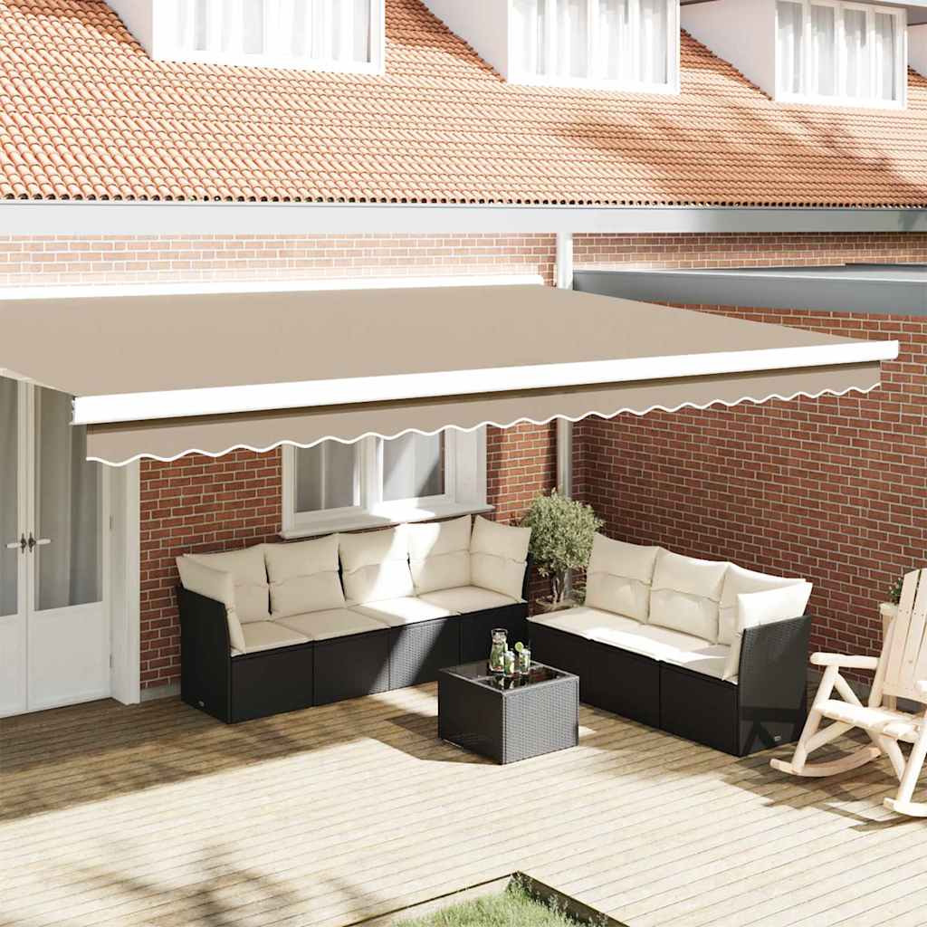 Sostituzione della mantovana per tenda Beige 480 x 20 cm