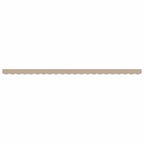 Sostituzione della mantovana per tenda Beige 480 x 20 cm