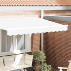 Sostituzione della mantovana per tenda Bianco 3,5 m Poliestere