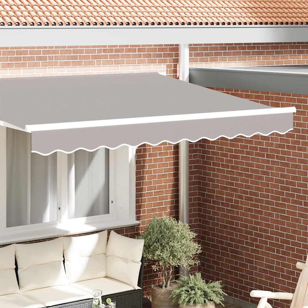 Sostituzione della mantovana per tenda Grigio Chiaro 3,5 m