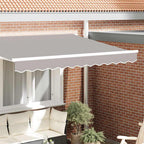 Sostituzione della mantovana per tenda Grigio Chiaro 3,5 m