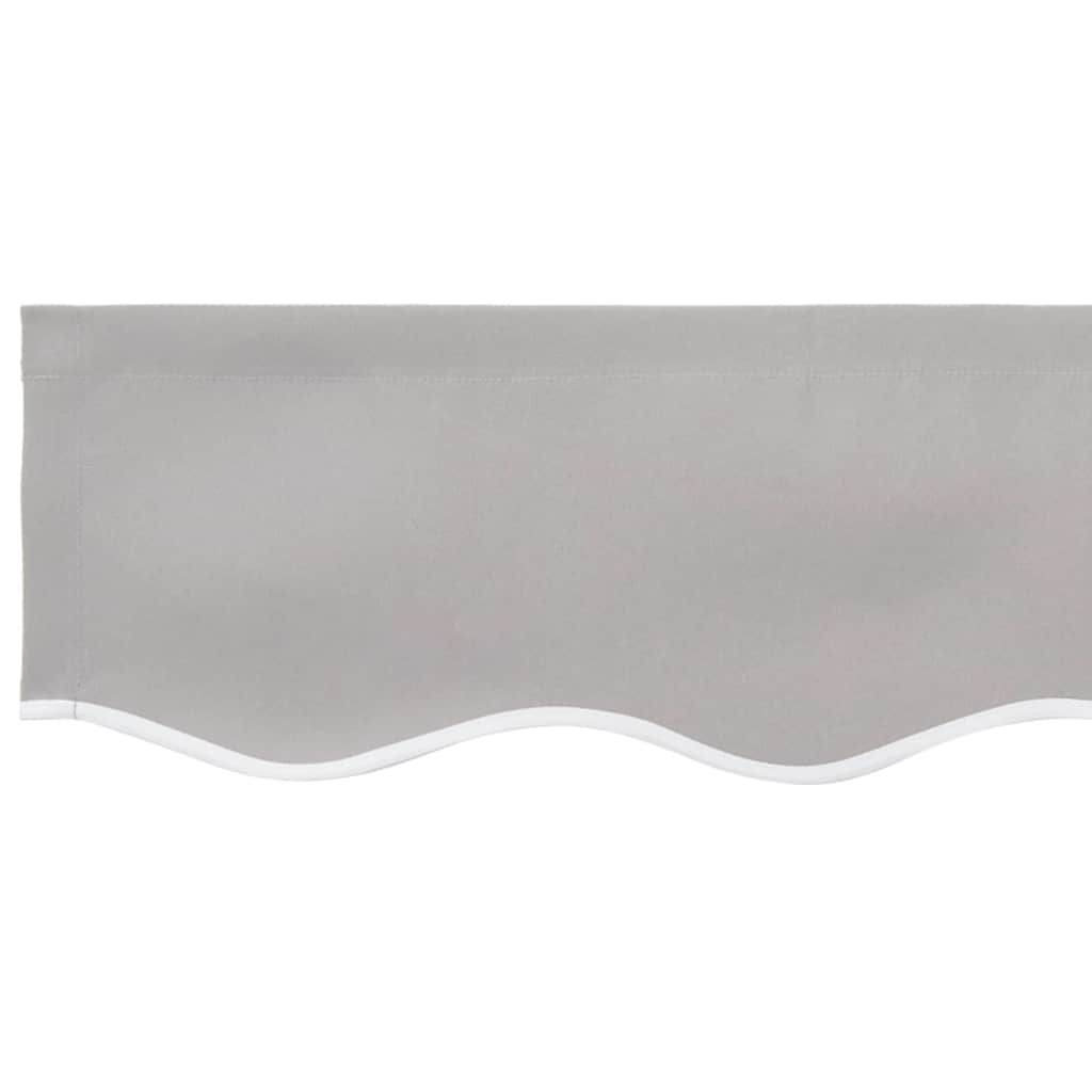 Sostituzione della mantovana per tenda Grigio Chiaro 6 m