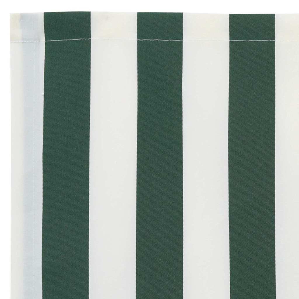 Sostituzione della mantovana per tenda Verde e Bianco 3 m