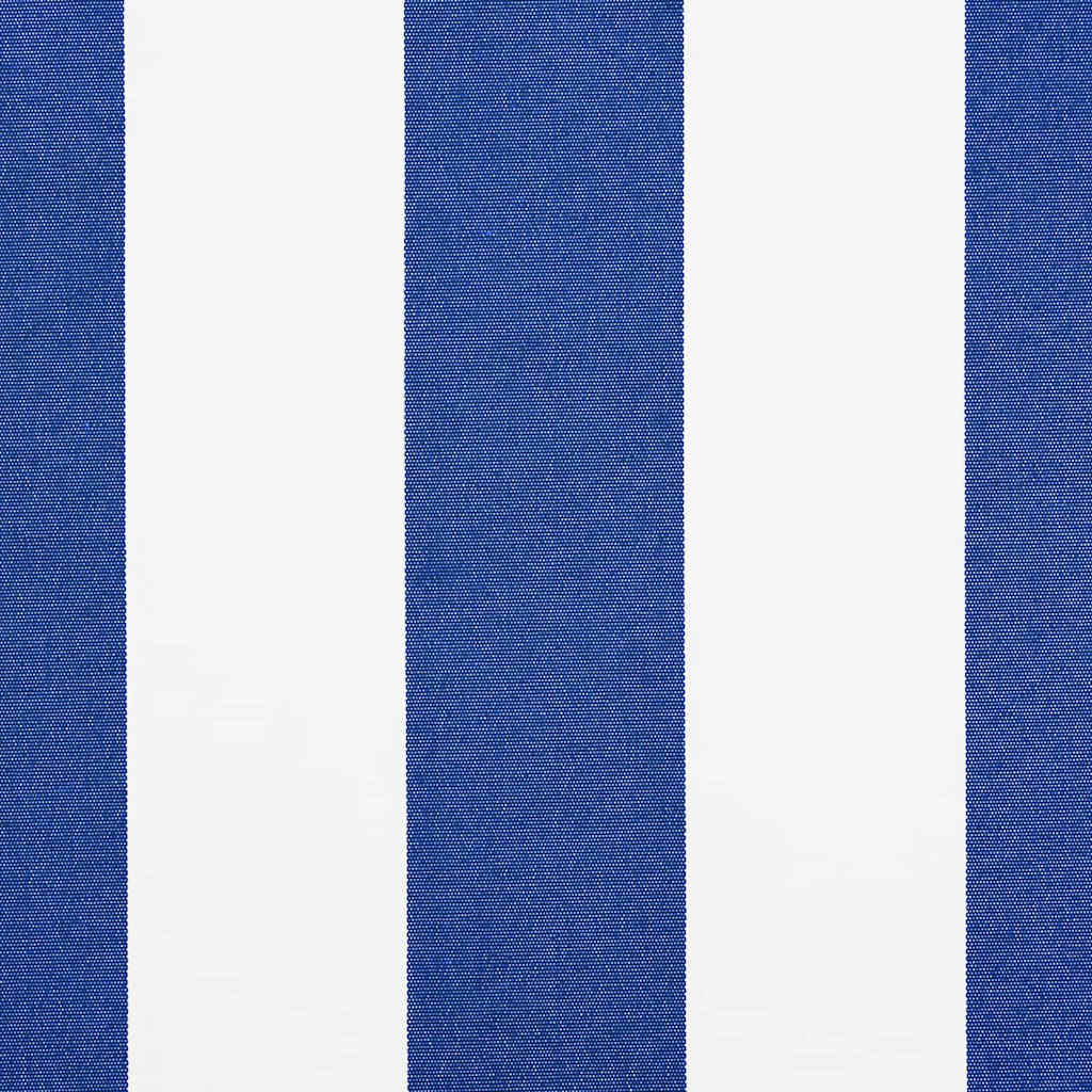Telo di ricambio per tenda da sole Blu e Bianco 1000 x 160 cm