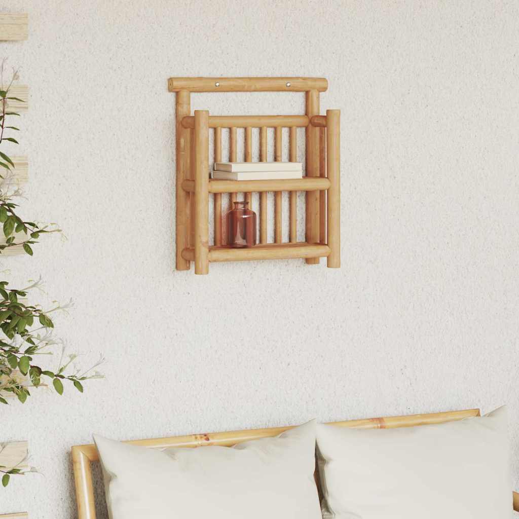 Scaffale da parete Naturale 40 x 13 x 44 cm Bambù