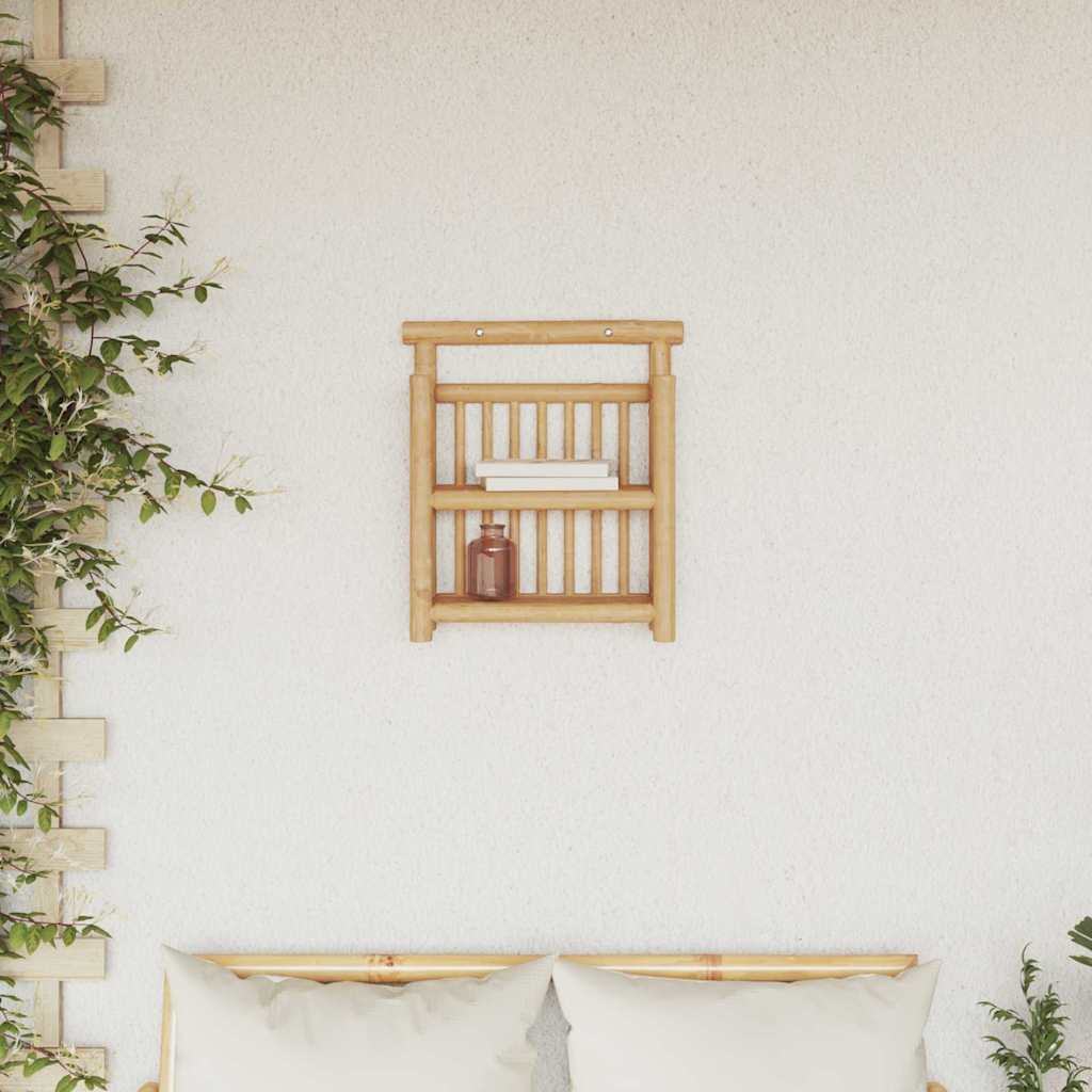 Scaffale da parete Naturale 40 x 13 x 44 cm Bambù