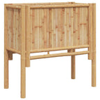 Letto Rialzato Marrone 70 x 35 x 70 cm Bambù