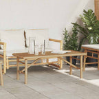 Tavolino da salotto Marrone 110 x 50 x 43 cm Bambù