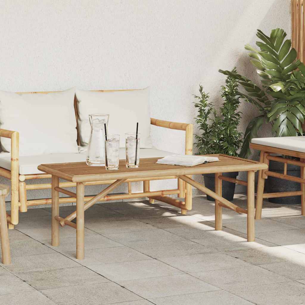 Tavolino da salotto Marrone 110 x 50 x 43 cm Bambù