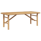 Tavolino da salotto Marrone 110 x 50 x 43 cm Bambù