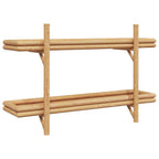Scaffale da parete Marrone 100 x 26 x 60 cm Bambù