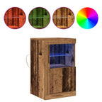 Madia LED Legno vecchio 41 x 37 x 67 cm Legno multistrato