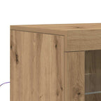 Madia LED 2 pcs Rovere artigianale 41 x 37 x 67 cm