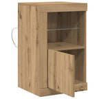 Madia LED 2 pcs Rovere artigianale 41 x 37 x 67 cm