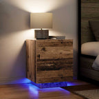Armadio da Notte con cassetto Legno vecchio 45 x 40 x 55 cm