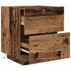Armadio da Notte con cassetto Legno vecchio 45 x 40 x 55 cm