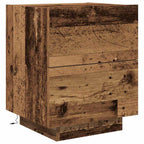 Armadio da Notte 2 pcs Legno vecchio 45 x 40 x 55 cm