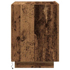 Armadio da Notte 2 pcs Legno vecchio 45 x 40 x 55 cm