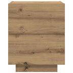 Armadio da Notte 2 pcs Rovere artigianale 45 x 40 x 55 cm
