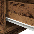 Armadio da Notte con cassetto Legno vecchio 70 x 36 x 40,5 cm