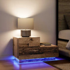 Armadio da Notte con cassetto Legno vecchio 70 x 36 x 40,5 cm