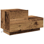 Armadio da Notte con cassetto Legno vecchio 70 x 36 x 40,5 cm