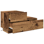 Armadio da Notte con cassetto Legno vecchio 70 x 36 x 40,5 cm