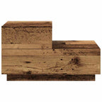 Armadio da Notte con cassetto Legno vecchio 70 x 36 x 40,5 cm