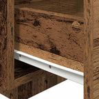 Armadio da Notte con cassetto Legno vecchio 40 x 39 x 37 cm