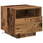 Armadio da Notte con cassetto Legno vecchio 40 x 39 x 37 cm