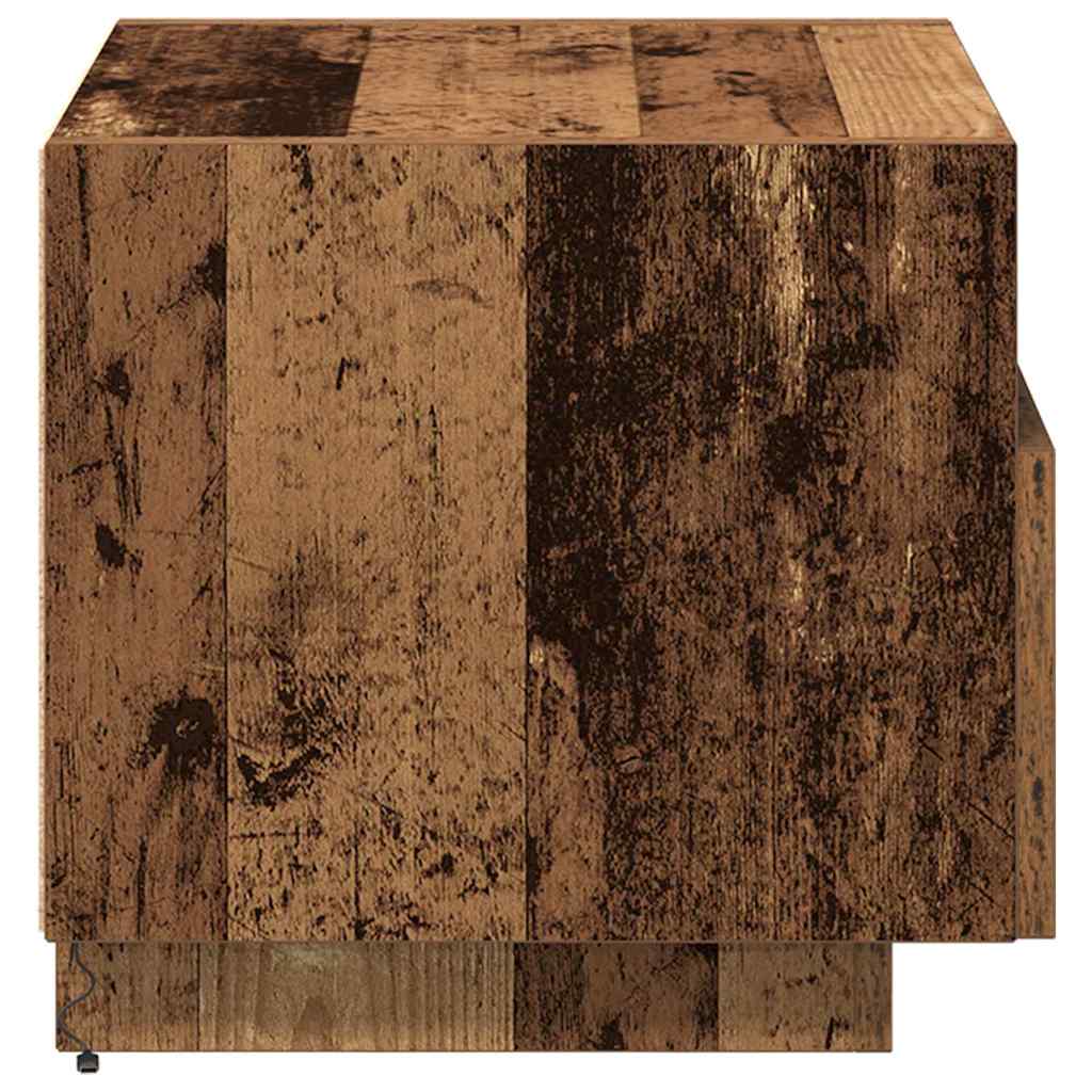 Armadio da Notte 2 pcs Legno vecchio 40 x 39 x 37 cm