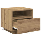 Armadio da Notte 2 pcs Rovere artigianale 40 x 39 x 37 cm