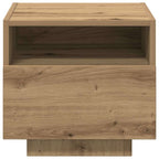 Armadio da Notte 2 pcs Rovere artigianale 40 x 39 x 37 cm