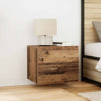 Armadio da Notte con cassetto Legno vecchio 50 x 39 x 41 cm