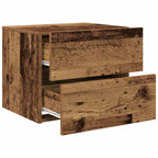 Armadio da Notte con cassetto Legno vecchio 50 x 39 x 41 cm