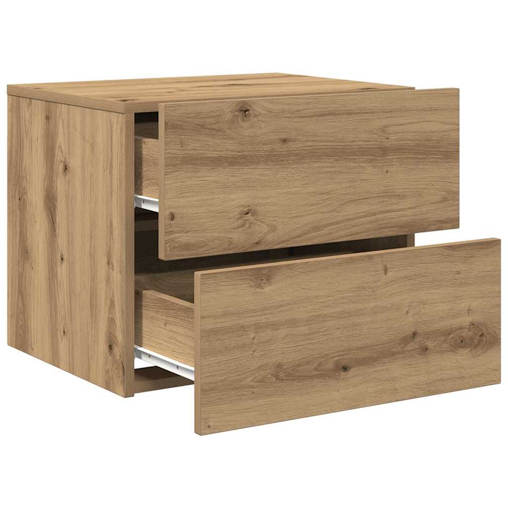 Armadio da Notte Rovere artigianale 50 x 39 x 41 cm