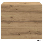Armadio da Notte 2 pcs Rovere artigianale 50 x 39 x 41 cm