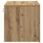Armadio da Notte 2 pcs Rovere artigianale 50 x 39 x 41 cm