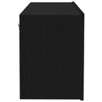 Set mobile TV Rovere Nero 100 x 30 x 41 cm Legno multistrato
