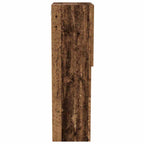 Set mobile TV con LED Legno vecchio 40,5 x 30 x 102 cm