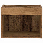 Set mobile TV con led 2 pcs Legno vecchio 40 x 30 x 30 cm